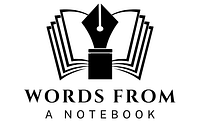 words from a notebook logo